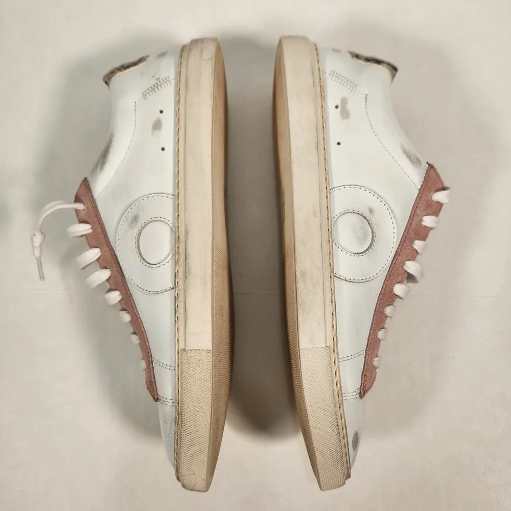Oliver Cabell Malibu Low 1 White Leather Sneakers‎ EU 38 Made In Italy US 8